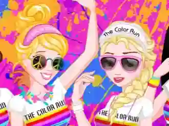 游戏Princess Color Run在线