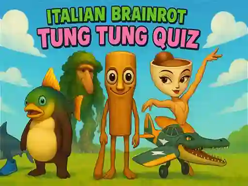 游戏Italian Brainrot tung Tung Quiz在线