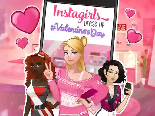 游戏Instagirls: Valentine Dress Up在线