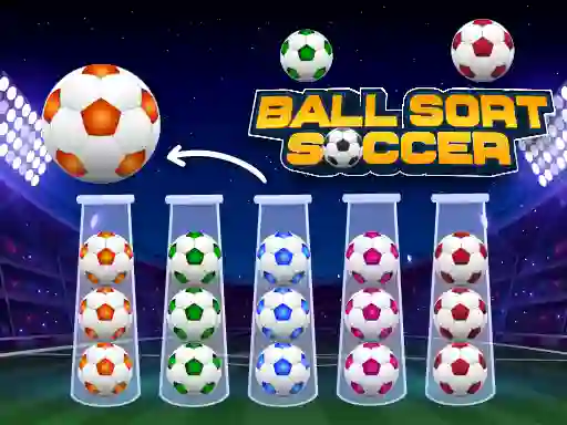 游戏Ball Sort Soccer在线