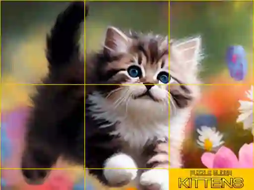 游戏Puzzle Sliding Kittens在线