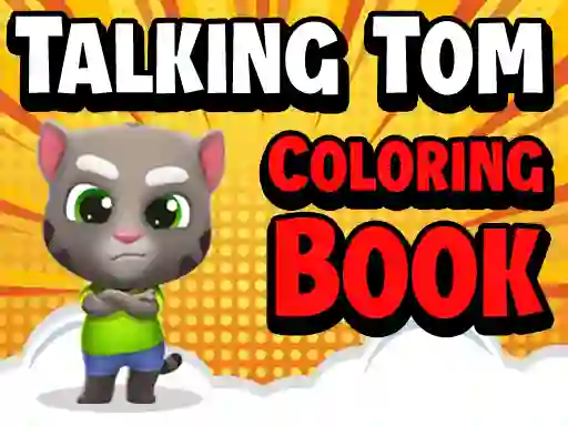 游戏Talking Tom Coloring Books在线