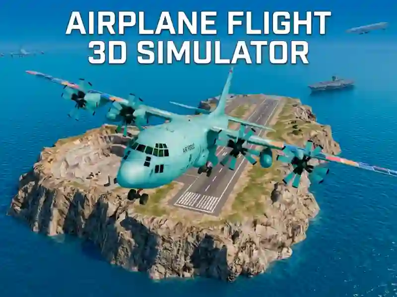 游戏Airplane Flight 3D Simulator在线