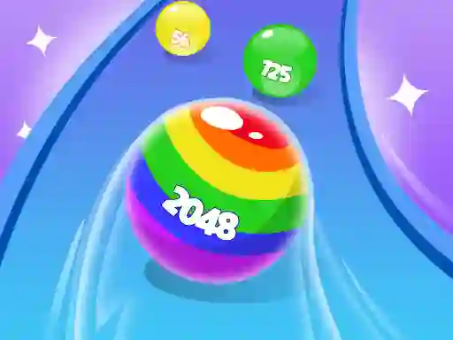 游戏2048 Run Gorgeous Balls在线