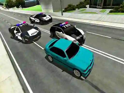游戏Mad Cop Police Car Race: Police Car vs Gangster Escape在线