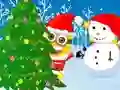 游戏Minions Christmas Snowball Wars在线
