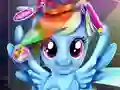 游戏Rainbow pony real haircuts在线