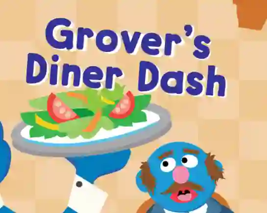 游戏123 Sesame Street: Grover's Diner Dash在线