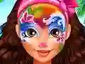 游戏Oceania Princess Moana Face Art在线
