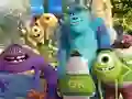 游戏Monsters University Tic-Tac-Throw在线