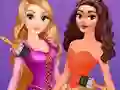 游戏Disney Princesses Rainbow Dresses在线