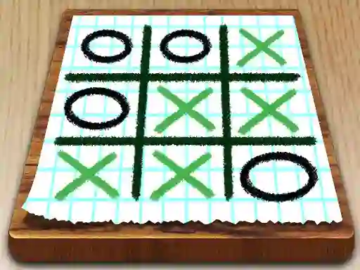 游戏Tic Tac Toe Paper Note在线