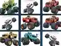 游戏Offroad Trucks Memory在线