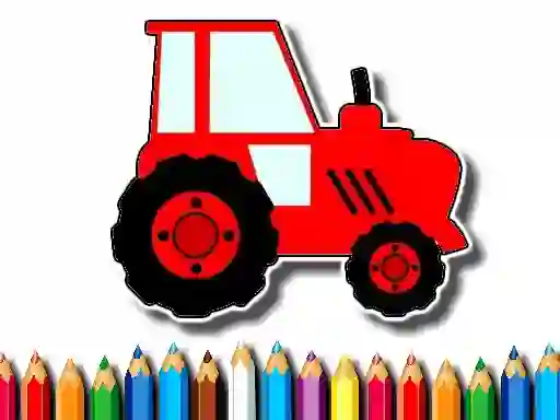 游戏Easy Kids Coloring Tractor在线