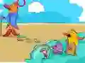 游戏Cartoon Birds Differences在线