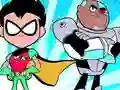 游戏Teen Titans Jigsaw在线