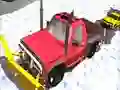 游戏Winter Snow Plow Jeep Driving在线
