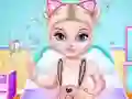 游戏Naughty Baby Elsa's Weekend在线