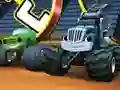 游戏Blaze and the Monster Machines Word Links在线