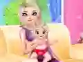 游戏Princess Elsa Baby Born在线