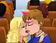 游戏Yellow Bus Kiss在线