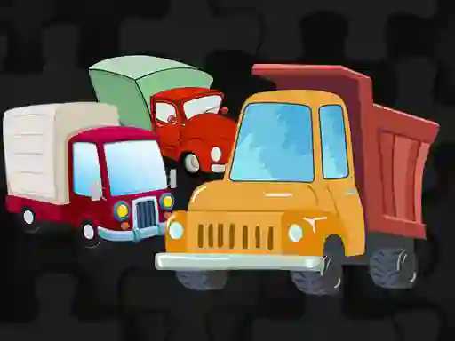游戏Cartoon Truck Jigsaw在线