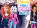 游戏Princesses Moto Mania在线