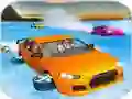 游戏Crazy Water Surfing Car Race在线