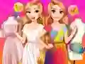 游戏Princesses Outfit Coloring在线