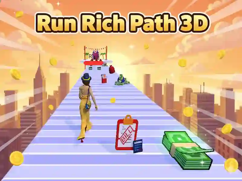 游戏Run Rich Path 3D在线