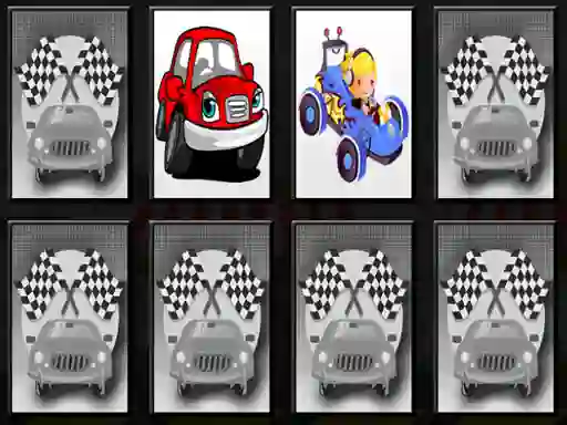 游戏Racing Cars Memory在线
