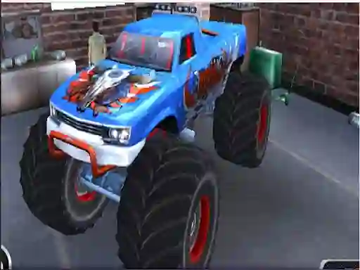 游戏Monster Truck Stunt Adventure在线