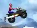 游戏Spiderman Snow Scooter在线