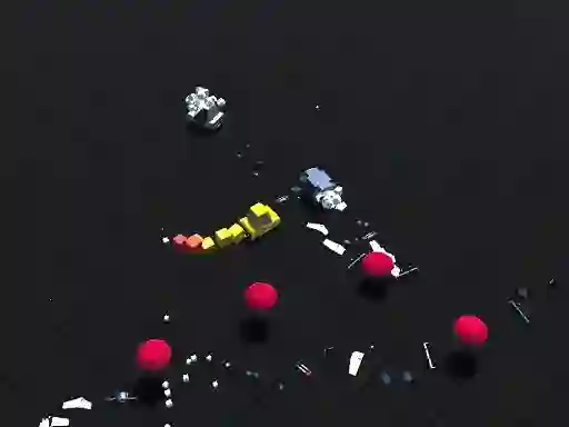 游戏Pixel Car vs Cops 2020在线