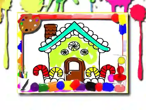游戏House Coloring Book在线