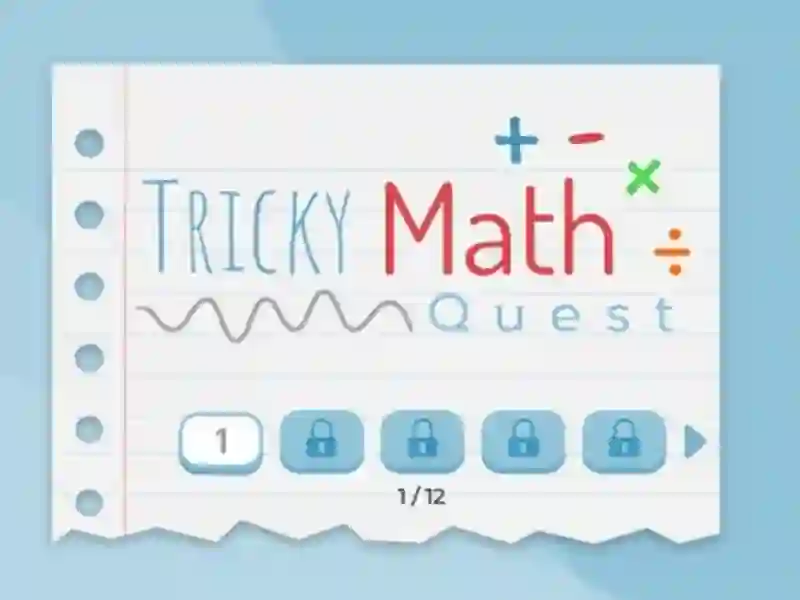 游戏Tricky Math Quest在线