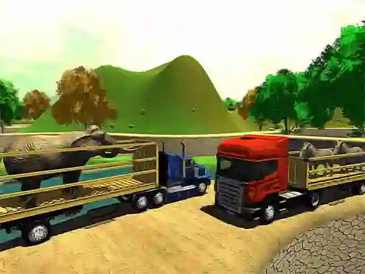 游戏Offroad Animal Truck Transport Simulator 2020在线