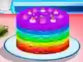 游戏Cooking Rainbow Cake在线