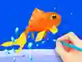 游戏Coloring Book: Fish在线