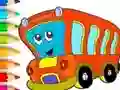 游戏Coloring Book: Bus在线