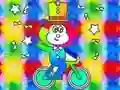 游戏Coloring Book: Monkey Rides Unicycle在线