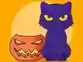 游戏Coloring Book: Halloween Cat在线