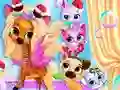 游戏Pets Grooming Bubble Party在线