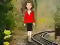 游戏Girl Escape From Railway Track在线