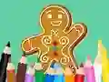 游戏Coloring Book: Gingerbreads在线
