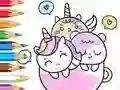 游戏Coloring Book: A Cup Of Unicorn在线