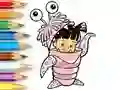 游戏Coloring Book: Monster Costume Girl在线