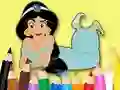 游戏Coloring Book: Princess Jasmine在线
