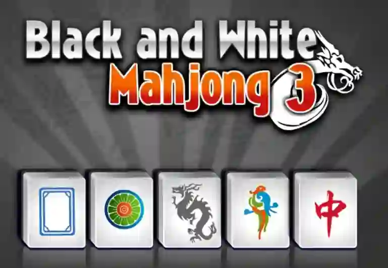 游戏Black and White Mahjong 3在线