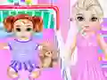 游戏Little Elsa Caring Day在线